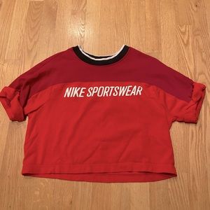 vintage nike crop top